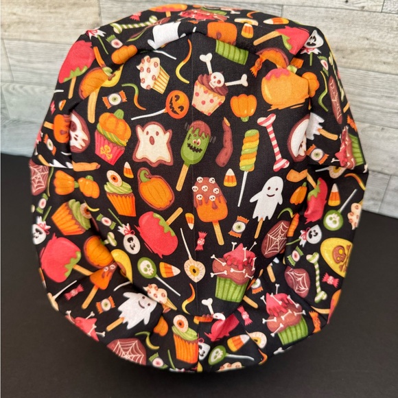 Halloween Candy Euro Scrub Cap - Picture 1 of 3